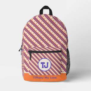 Imprimé Entraîneur tendance Sporty Ado sac à dos