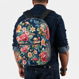 Imprimé Filles mignonne sac à dos mode, fleurs sac à dos