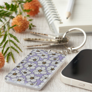 Imprimé floral boho avec nom