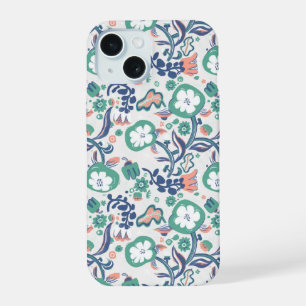 Imprimé floral contemporain doodle