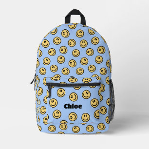 Imprimé Fournitures de l'école de préparation sac à dos