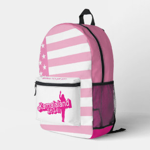 Imprimé "Hi Kamala" - sac à dos (slogan A)