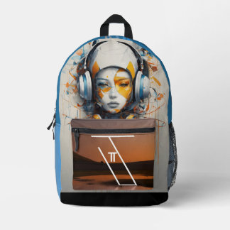 Imprimé Imprimer le sac à dos de coupe