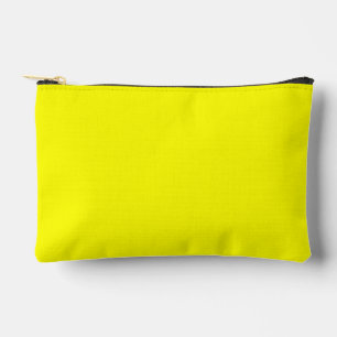 Imprimé jaune uni Coupe coudre petit sac d'accesso