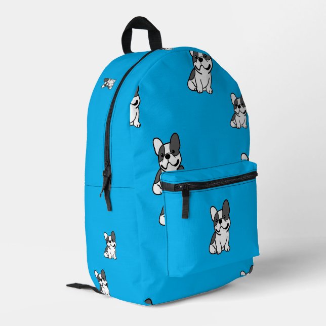 Imprimé Kids Backpack chien - Print Cut Sew sac à dos (Coin arrière gauche)