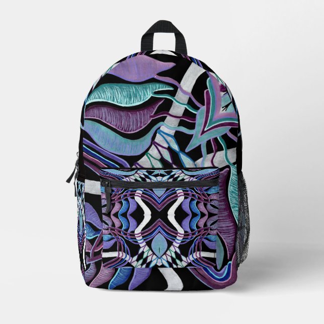 Imprimé MerlinMistique Original & C/M sur un sac à dos (Recto)