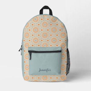 Imprimé Motif inspiré par Fireworks - sac à dos
