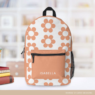 Imprimé Nom personnalisé Daisy Girl Sac à dos