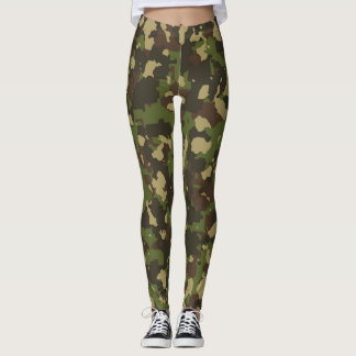 Imprimé par l'armée Leggings