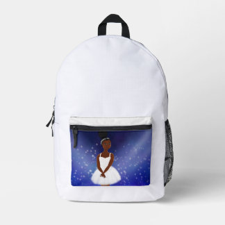 Imprimé Petit sac à dos Black Ballerina