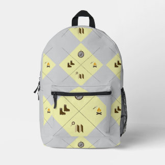 Imprimé Petit sac à dos pour enfants aventuriers