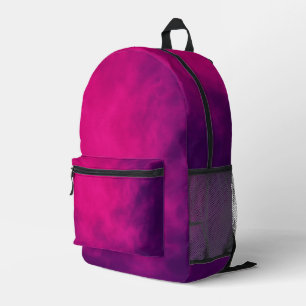 Imprimé Pink Purple Gradient sac à dos - Personnalisable