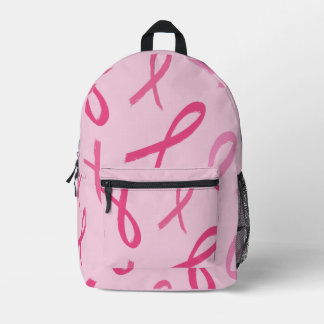 Imprimé Pink Ribbon Cancer du sein sac à dos