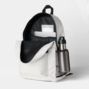 Imprimé Sac à dos à coudre pour impression blanc cassé - F