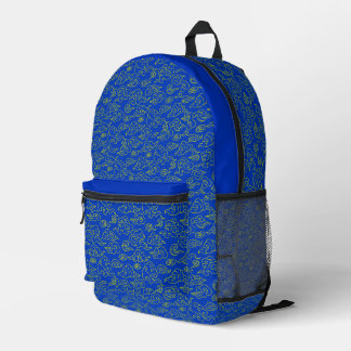 Imprimé Sac à dos à motif d'art asiatique classique