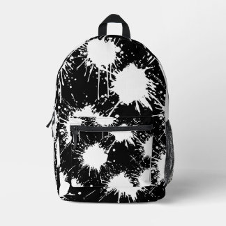 Imprimé Sac à dos artistique moderne - Blanc & Noir
