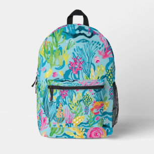 Imprimé Sac à dos au motif graphique élégant