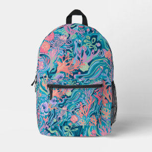Imprimé Sac à dos au motif graphique élégant