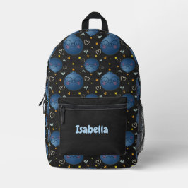 Imprimé Sac à dos Blueberry Motif Chalkboard pour enfants