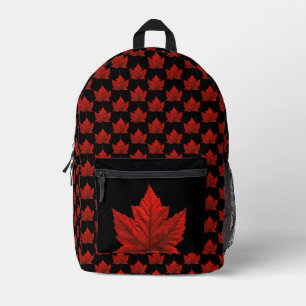 Imprimé Sac à dos Canada Canada Sac à feuilles d'érable pe