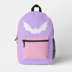 IMPRIMÉ SAC À DOS CHAUVE-SOURIS VAMPIRE (GOTH PASTEL)