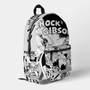 Imprimé Sac à dos Comics 'SHOCK Gibson'