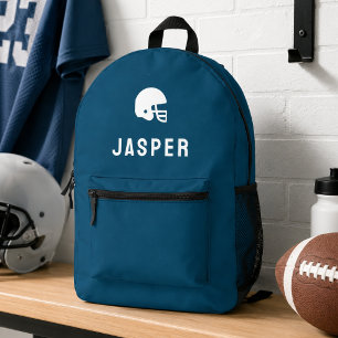 Imprimé Sac à dos de football   Nom de joueur personnalisé