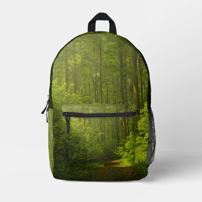 Imprimé sac à dos de forêt (Recto)
