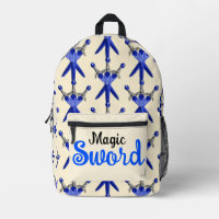 Sac à dos de l'école du chevalier fantastique
