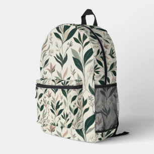Imprimé Sac à dos de luxe botanique