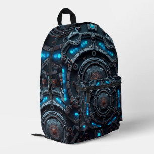 Imprimé Sac à dos design robot – Sac tendance de style tec