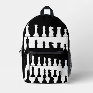 Imprimé Sac à dos du joueur d'échecs