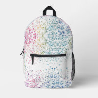 sac à dos éclaboussure aquarelle