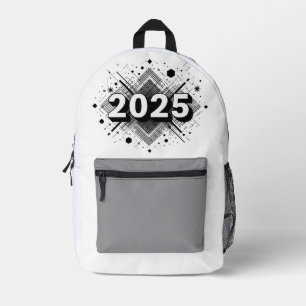 Imprimé Sac à dos géométrique moderne 2025   Élégant et él
