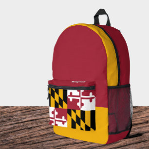 Imprimé Sac à dos Maryland Flag, USA, Sac Maryland,