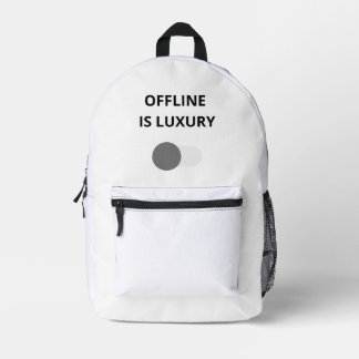 Imprimé Sac À Dos Minimaliste Luxueux Hors Ligne – Dig Mod