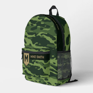Imprimé Sac à dos Motif Camouflage pour homme/père