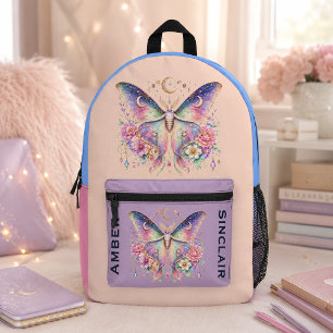 Imprimé Sac à dos papillon luna personnalisé