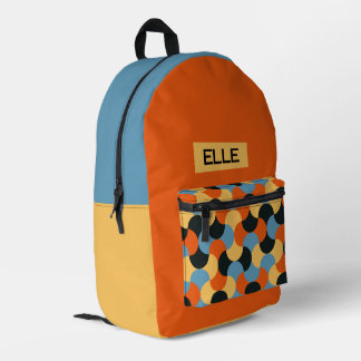 Imprimé Sac à dos personnalisé pour enfants de style moder
