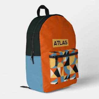 Imprimé Sac à dos personnalisé pour enfants de style moder