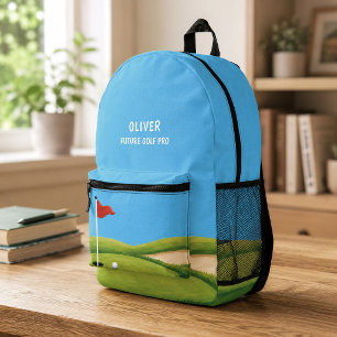 Imprimé Sac à dos personnalisé pour enfants Future Golf Pr