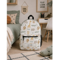 Sac à dos personnalisé pour l'école sur le thème d