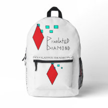 sac à dos pixélisé