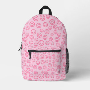 Imprimé Sac à dos Preppy, fournitures scolaires esthétique
