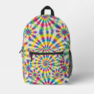 Imprimé Sac à dos psychédélique Tie Dye Rétro Groovy