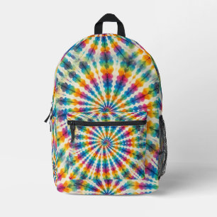 Imprimé Sac à dos psychédélique Tie Dye Rétro Groovy