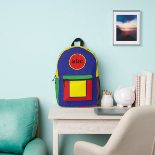 Imprimé Sac à dos scolaire personnalisé "Bright Start"/Mon