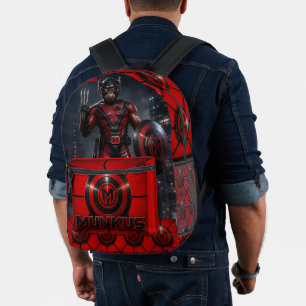 Imprimé sac à dos super-héros scolaire munkus/super-héros