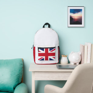 Imprimé Sac à dos Union Jack   UK Flag Design simple