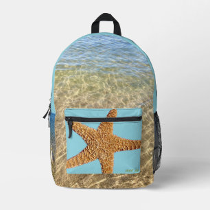 Imprimé Un sac à dos éclaboussant.